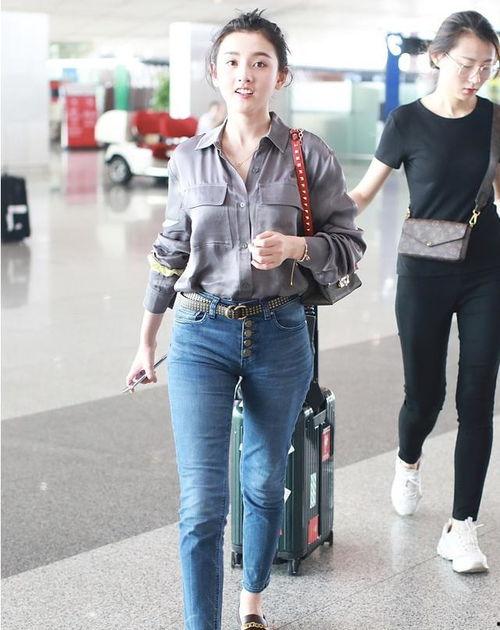 明星穿鳄鱼长裤照片,鳄鱼长裤造型惊艳亮相