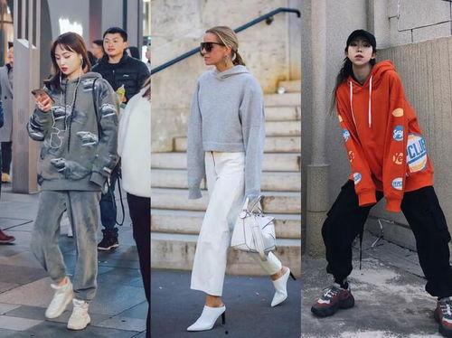 休闲网红裤穿搭图片,打造个性时尚风采