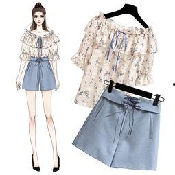 网红短裤套装女宽松情侣,网红宽松短裤套装，展现个性魅力