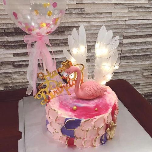 生日蛋糕摆件网红,让你的派对瞬间升温